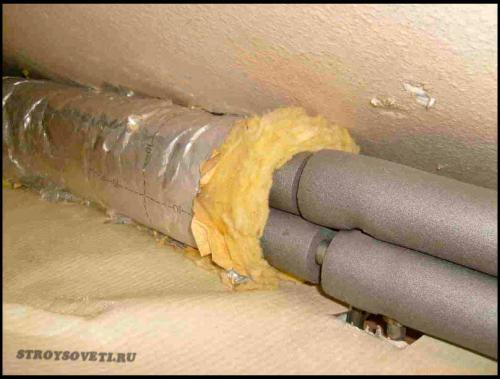 Как утеплить трубы канализации в частном доме. Основные способы теплоизоляции