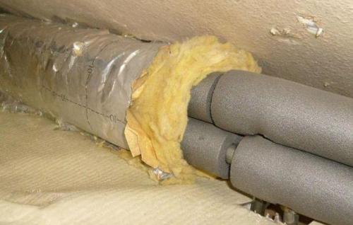 Теплоизоляция труб в подвале многоквартирного дома. Как утеплить трубы в подвале?