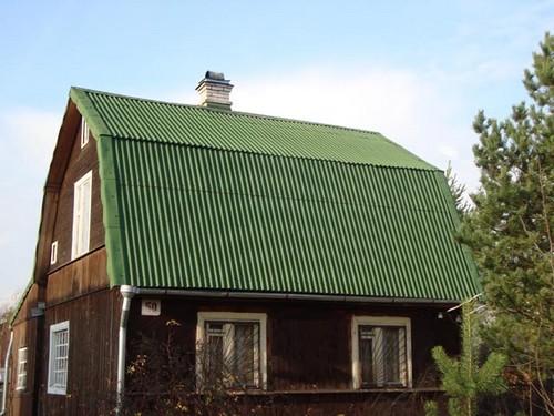 Монтаж ондулина на односкатную крышу. Чем монтаж ондулина на двускатную крышу отличается от монтажа на крышу мансарды