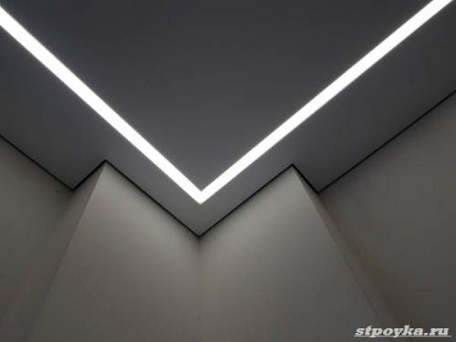 Профиль теневого шва для натяжных потолков. Описание и особенности теневого потолка