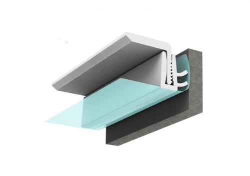 Бесшовный профиль для натяжного потолка. Технология монтажа натяжного потолка по системе «клипсо»