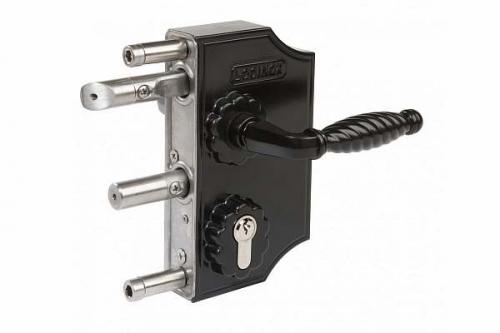 Какие типы замков подходят для металлических ворот с калиткой. Врезные изделия