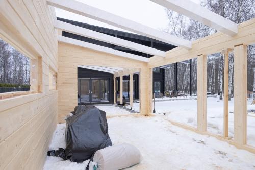 Дом из клееного бруса через 20 лет. 5 лет эксплуатации дома из клееного бруса