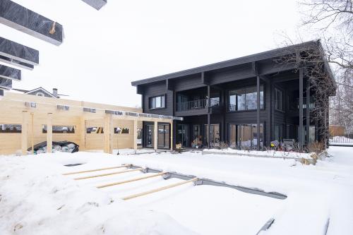 Дом из клееного бруса через 20 лет. 5 лет эксплуатации дома из клееного бруса