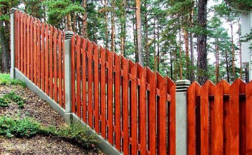 Как установить распашные ворота на участке с неровной поверхностью. Забор на участке с уклоном: варианты