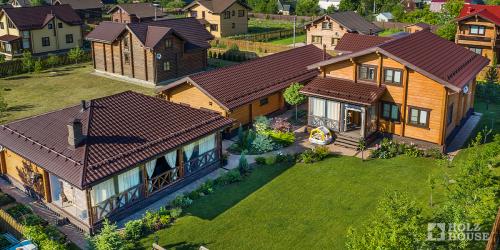 Дома из бревна и клееного бруса. Что лучше – клееный брус или оцилиндрованное бревно 01