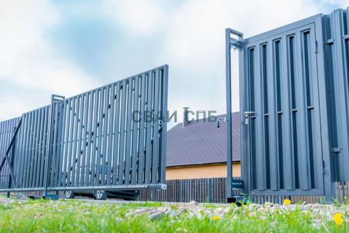 Пошаговая инструкция: как построить распашные ворота своими руками 04