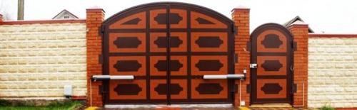 Как прикрепить полотно к каркасу распашных ворот. Конструкции распашных ворот, виды и исполнения
