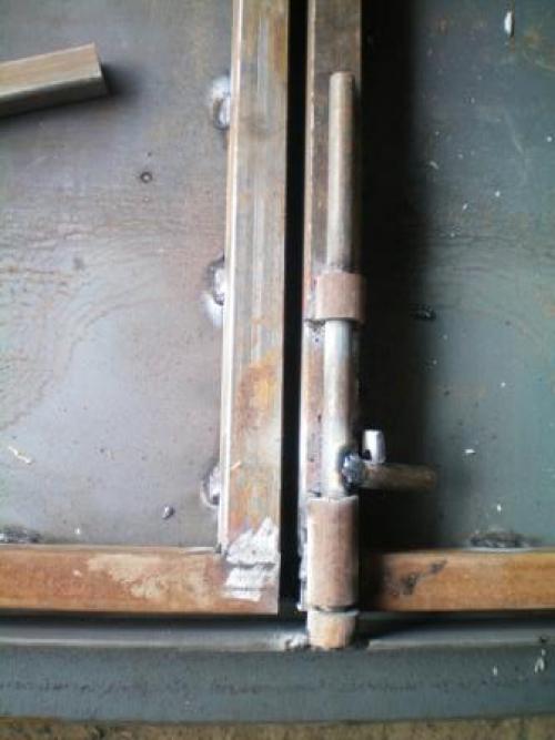 Экономим вместе: распашные ворота своими руками 11