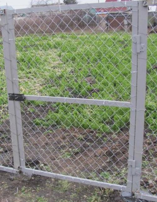 Экономим вместе: распашные ворота своими руками 09