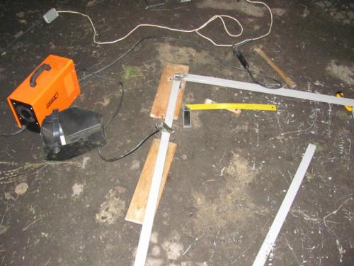 Экономим вместе: распашные ворота своими руками 10