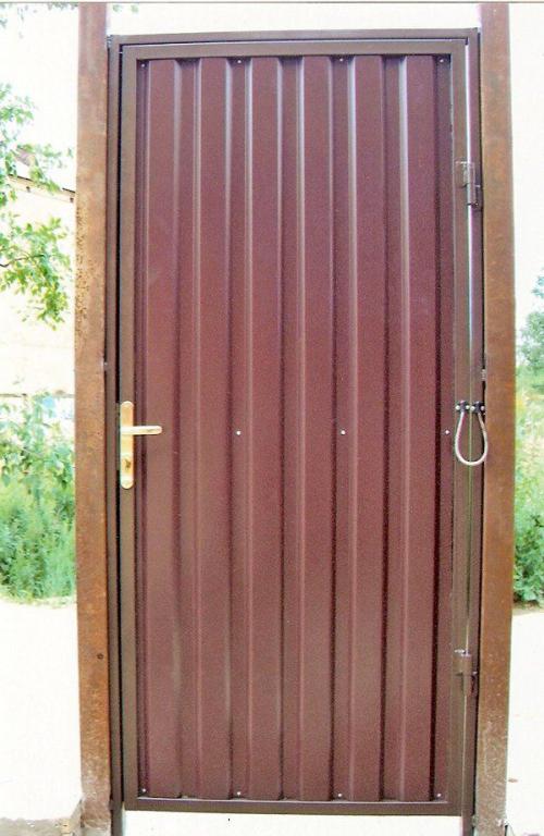 Экономим вместе: распашные ворота своими руками 06