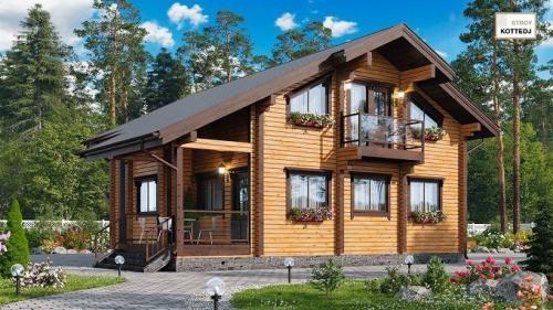 Дома из клееного бруса. Как составить проект дома из клееного бруса: фото и чертежи зданий 05