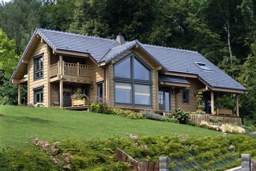 Дома из клееного бруса. Как составить проект дома из клееного бруса: фото и чертежи зданий