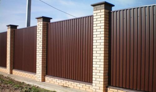 Как построить забор из профлиста своими руками. Содержание статьи 17