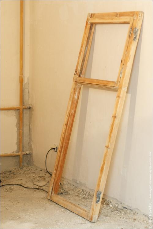 Ремонт советских деревянных окон. Пошаговый процесс реставрации деревянных «сталинских» окон.