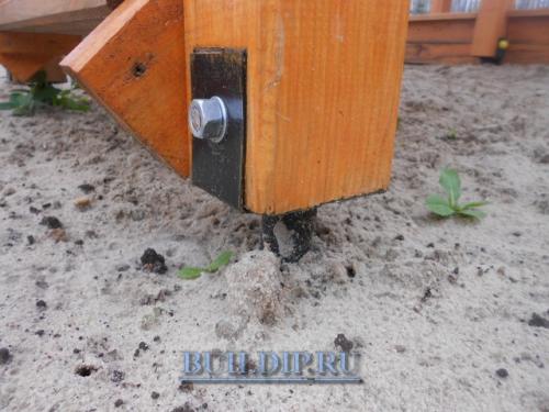 Чертежи детских площадок из дерева своими руками. Подготовка древесины