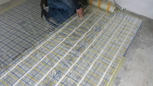 Монтаж теплого пола электрического. Способы монтажа