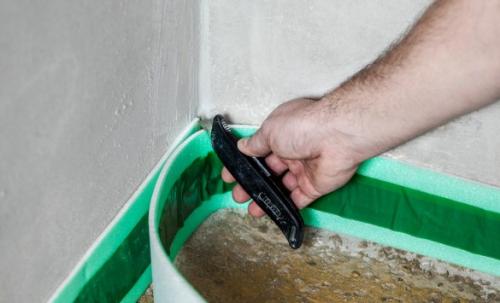 Укладка греющего кабеля в стяжку. Правильное строение системы («пирог») теплого пола с греющим кабелем в стяжке из пескобетона