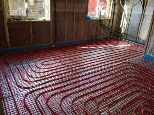 Укладка теплого пола под плитку своими руками. Устройство теплого водяного пола