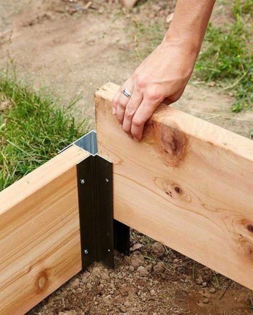 Грядки своими руками из подручных материалов. Ограждение грядок