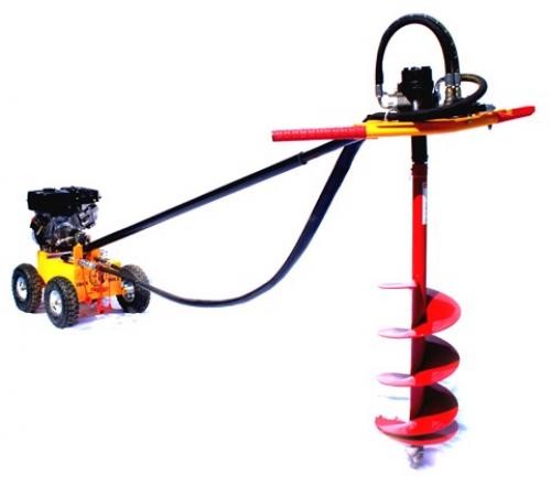 Закрутить винтовые сваи мотобуром. Виды применяемых мотобуров