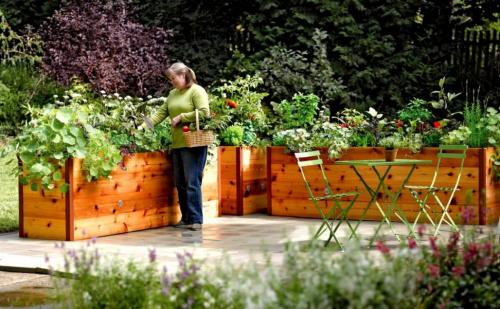 Грядки своими руками не, как у всех: интересные идеи. Форма и высота