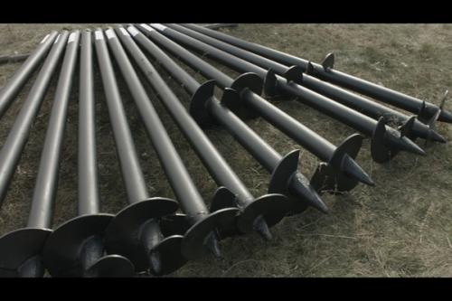 Как закрутить винтовые сваи своими руками. 