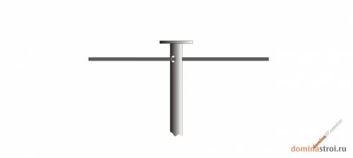 Описание приспособлений для закручивания винтовых свай. Способ 1 04