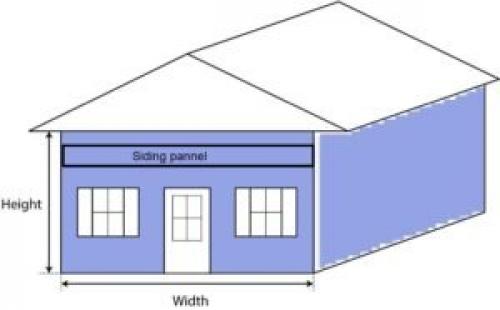 Расчет сайдинга для обшивки дома по формуле. Как рассчитать панели