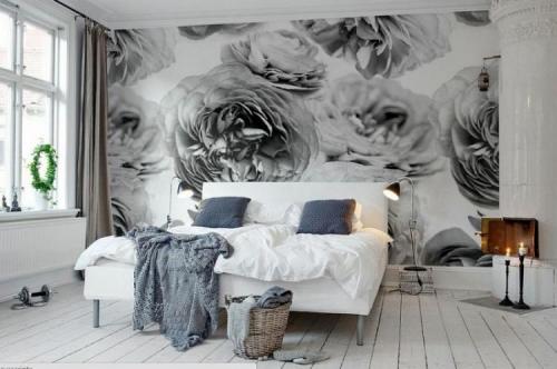 Обои для спальни в современном стиле. Стили интерьеров