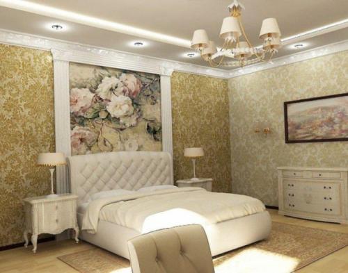 Основные виды обоев для спальни. Виды обоев для спальни