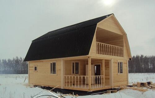 Размеры сечения профилированного клееного бруса. Несущие стены и перекрытия