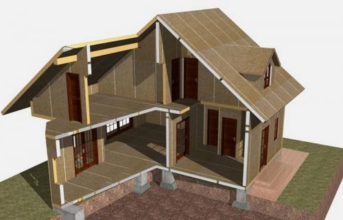 Щитовой дом из чего сделан. Щитовой дом: преимущества и недостатки