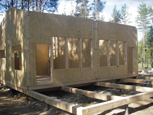 Каркасно-щитовой дом недостатки. Технологические отличия каркасно-щитовых сооружений
