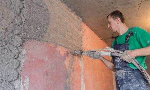 Механизированная штукатурка стен под покраску. Машинная штукатурка стен –, что это, отличие от ручного способа и технология нанесения смеси