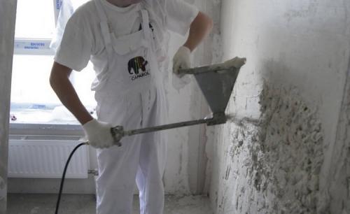 Механизированная штукатурка стен под покраску. Машинная штукатурка стен –, что это, отличие от ручного способа и технология нанесения смеси