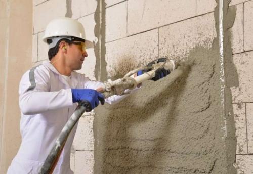 Механизированная штукатурка стен под покраску. Машинная штукатурка стен –, что это, отличие от ручного способа и технология нанесения смеси