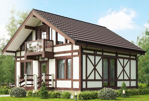 Фасад дома в немецком стиле своими руками. Немецкий фасад дома в стиле фахверк своими руками