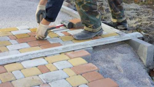 Дорожка из тротуарной плитки на даче. Все, что нужно знать про укладку тротуарной плитки в саду 14