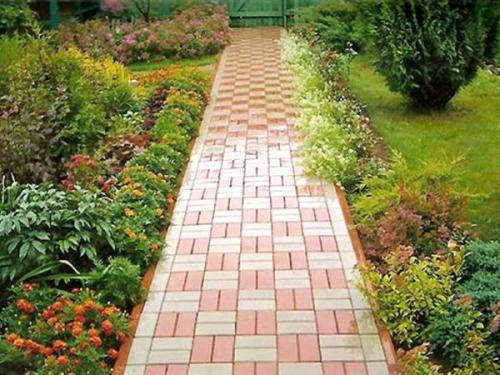 Как положить плитку на землю на даче. Технология укладки на грунт