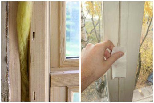 Чем утеплить окна старые. Утепление деревянных окон