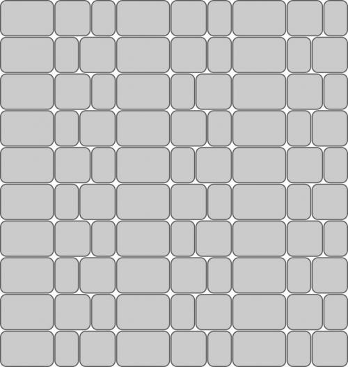 Варианты укладки тротуарной плитки двух цветов. Схемы укладки тротуарной плитки Старый город