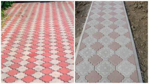 Варианты укладки тротуарной плитки 30х30. Разновидности тротуарной плитки