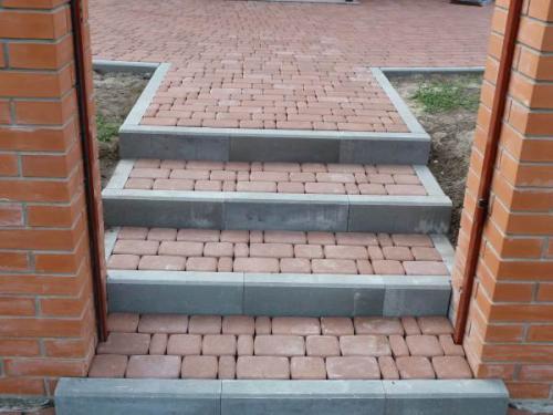 Технология укладки тротуарной плитки и бордюра. Технология монтажа