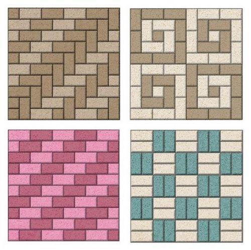 Тротуарная плитка кирпичик варианты укладки. Все, что нужно знать о тротуарной плитке кирпичик