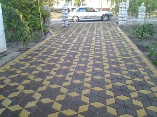 Варианты укладки тротуарной плитки квадрат. Разновидности тротуарной плитки