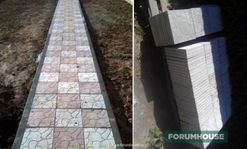 Какой песок нужен для производства тротуарной плитки. Плитка-самоделка от Костя9