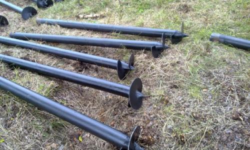 Винтовые сваи установка своими руками. Особенности и преимущества опорных элементов для свайно винтовых оснований