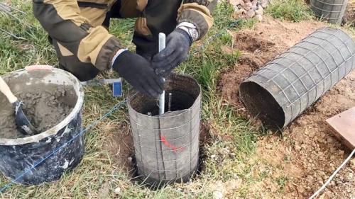 Фундамент на сваях своими руками. Процесс заливки свай